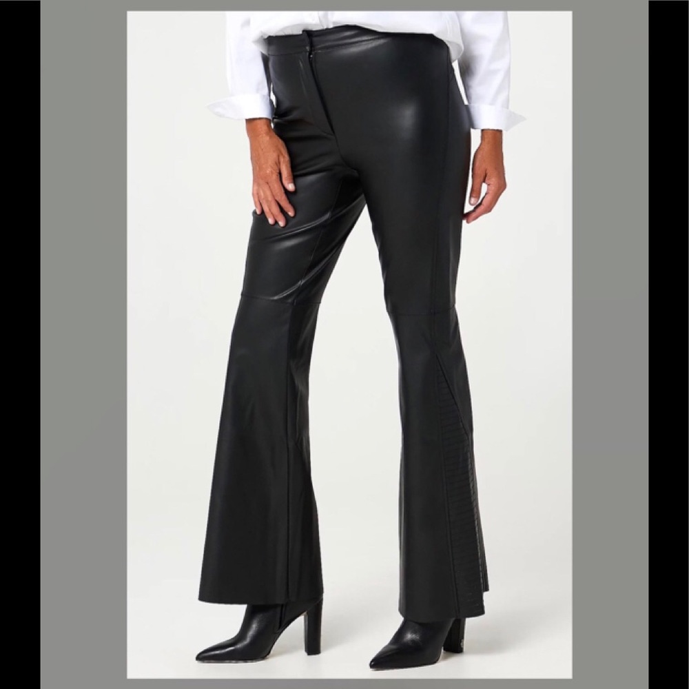 NEW- PEACE LOVE WORLD Faux LEATHER Pants 10 Regular
